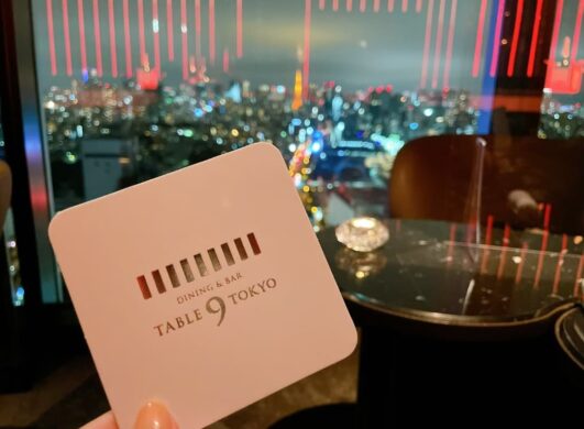 品川プリンスホテル　DINING & BAR TABLE 9 TOKYOのコースター
