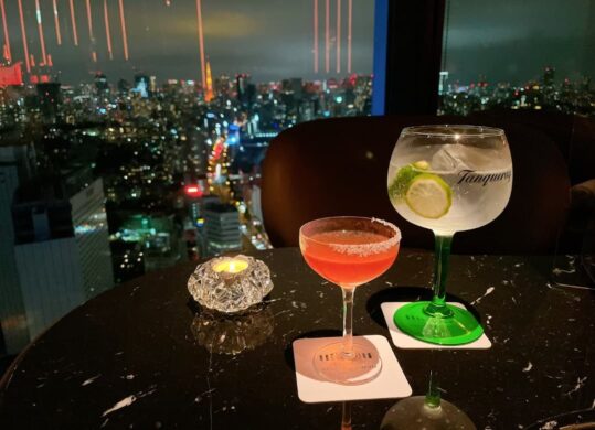 品川プリンスホテル　DINING & BAR TABLE 9 TOKYOで注文したカクテル