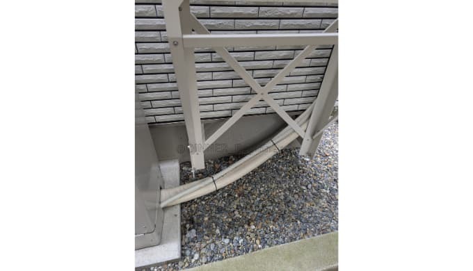 エコキュートのセルフメンテナンス：配管