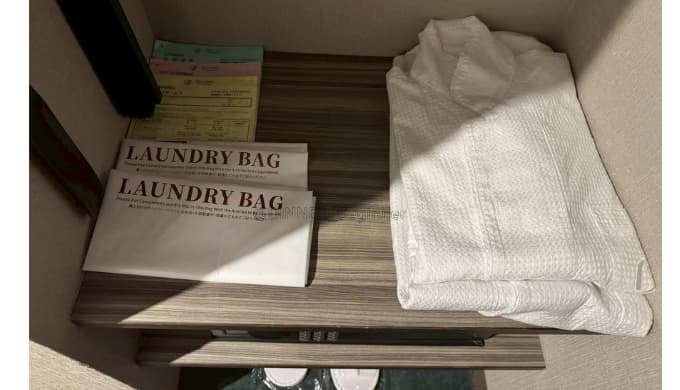 品川プリンスホテルNタワー:ルームウェア